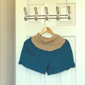 These are Motherhood Maternity Shorts